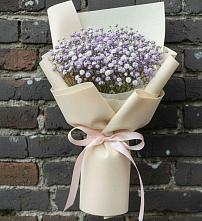 Букет цветов из:  Гипсофила в Начале