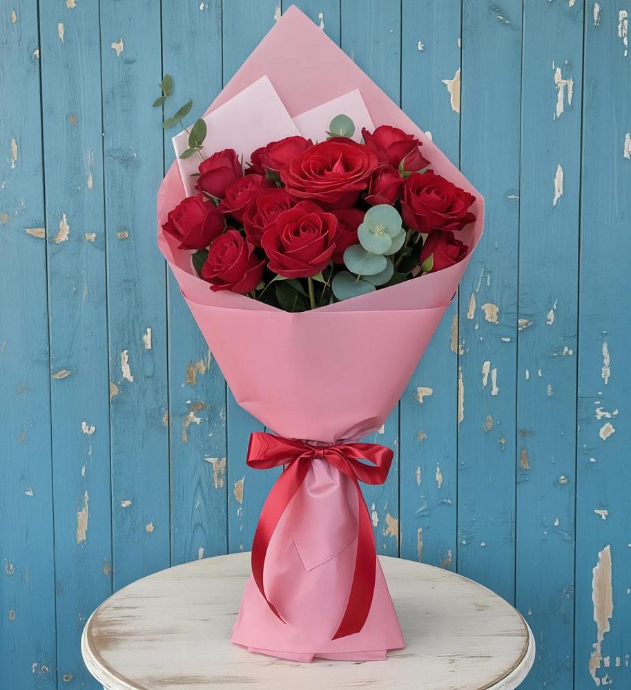 Букет цветов из: Розы в Начале