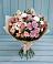 Букет цветов из: Хризантемы, Розы и Альстромерии в Начале