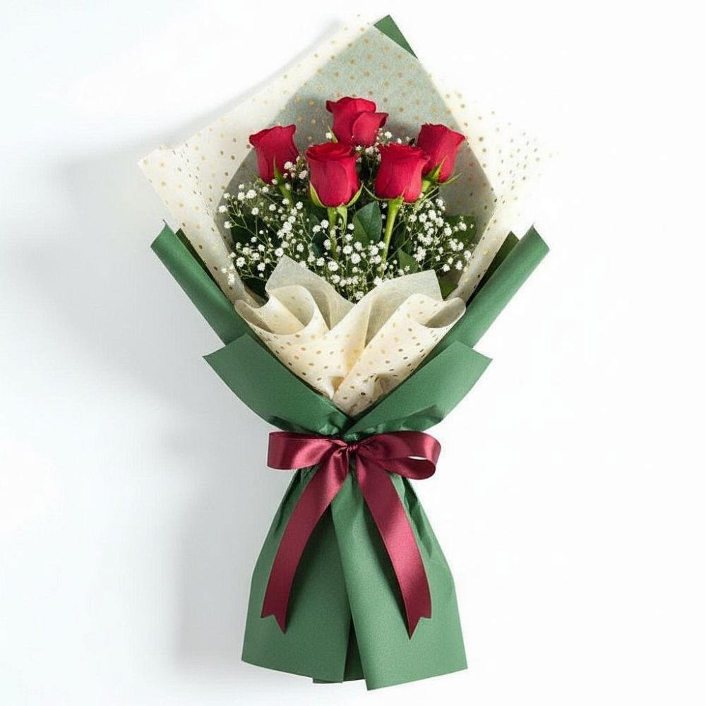 Букет цветов из: Розы в Начале