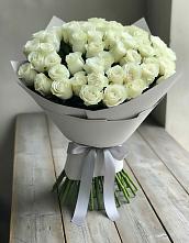 Букет 35 Белых роз в Начале