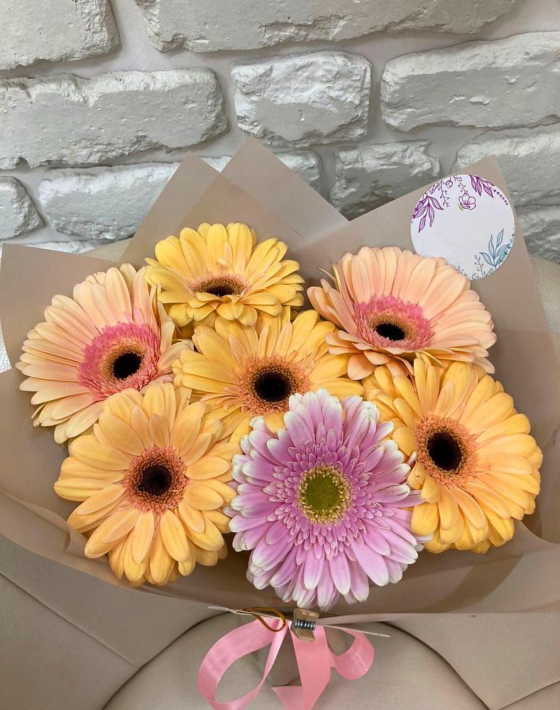 Букет цветов из: Герберы в Начале