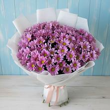 Букет цветов из:  Хризантемы в Начале
