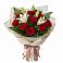 Букет цветов из: Лилии и Розы в Начале