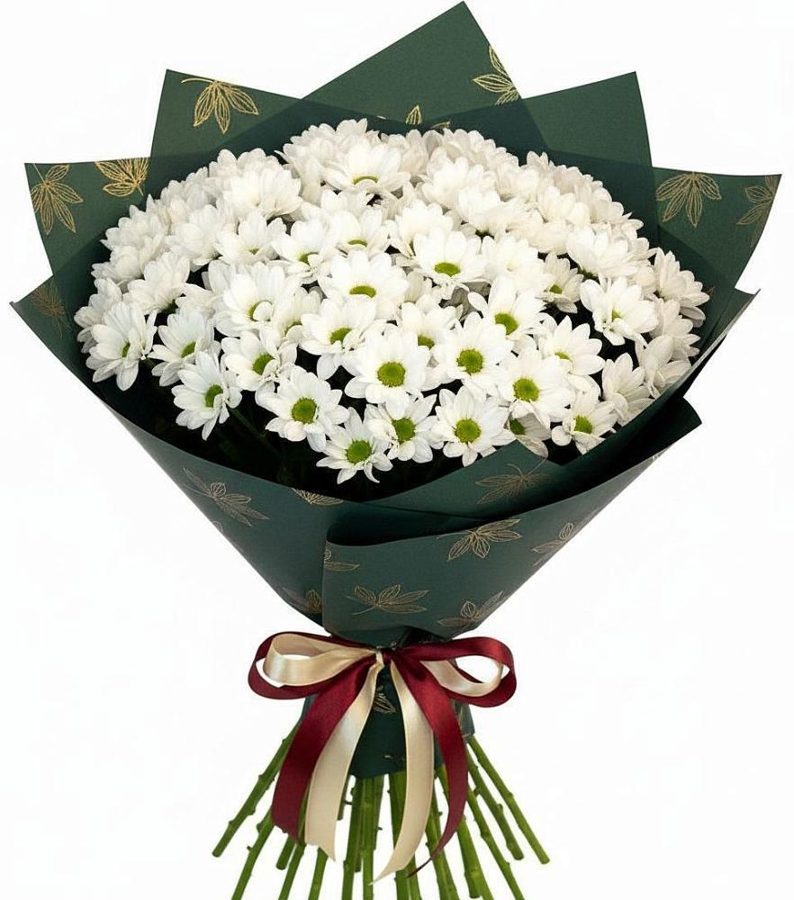 Букет цветов из: Хризантемы в Начале