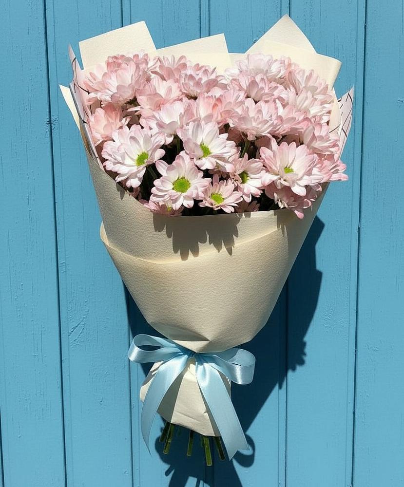 Букет цветов из: Хризантемы в Начале