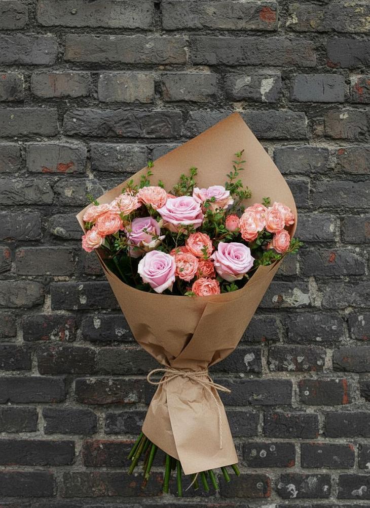 Букет цветов из: Розы в Начале