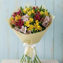 Букет цветов из:  Альстромерии #REPLACE_PRED# Начале