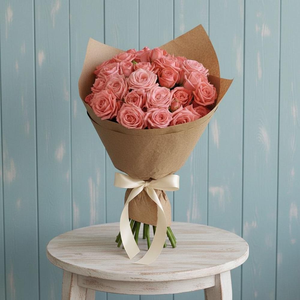 Букет цветов из: Розы в Начале